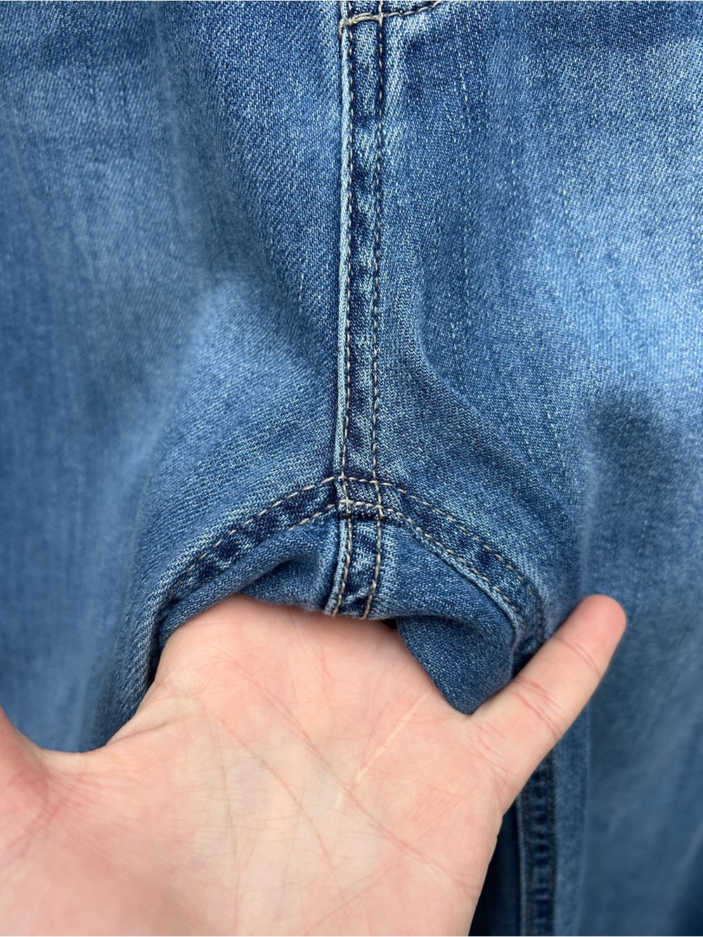 Oat New York Cloud Luxe Denim, size 27, - Picture 9 of 10